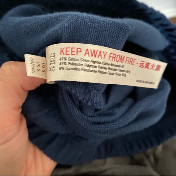 Free People Movement Sunny Skinny Sweatpants Blue Small - Picture 10 of 10